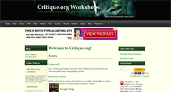 Desktop Screenshot of critique.org